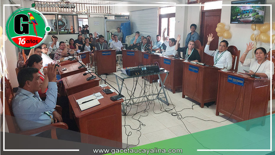 Definen comisiones de regidores 2024 y aprueba proceso de  convocatoria de presupuesto participativo en Yarinacocha