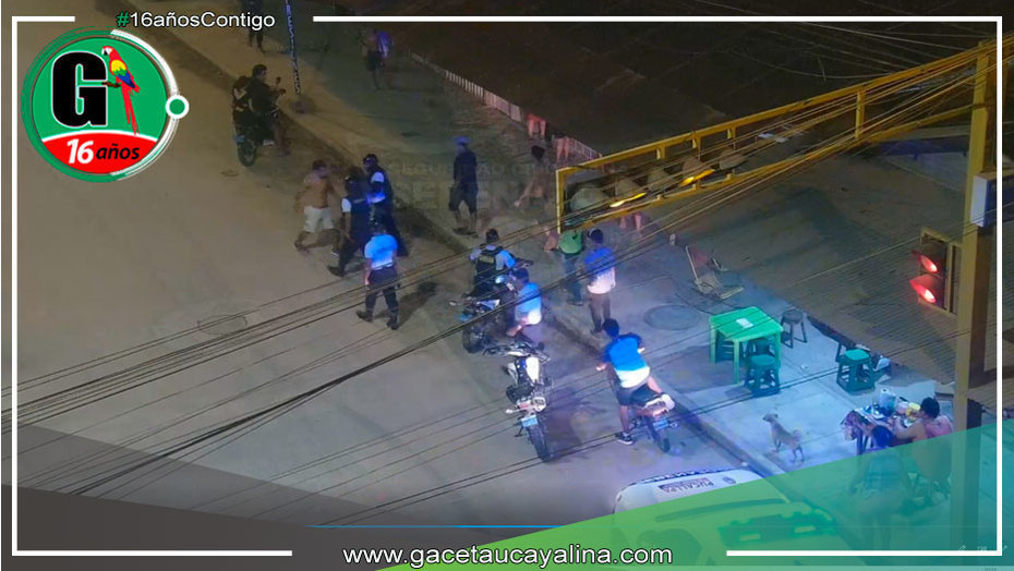 Sujeto en estado de ebriedad protagoniza caótico incidente en Pucallpa