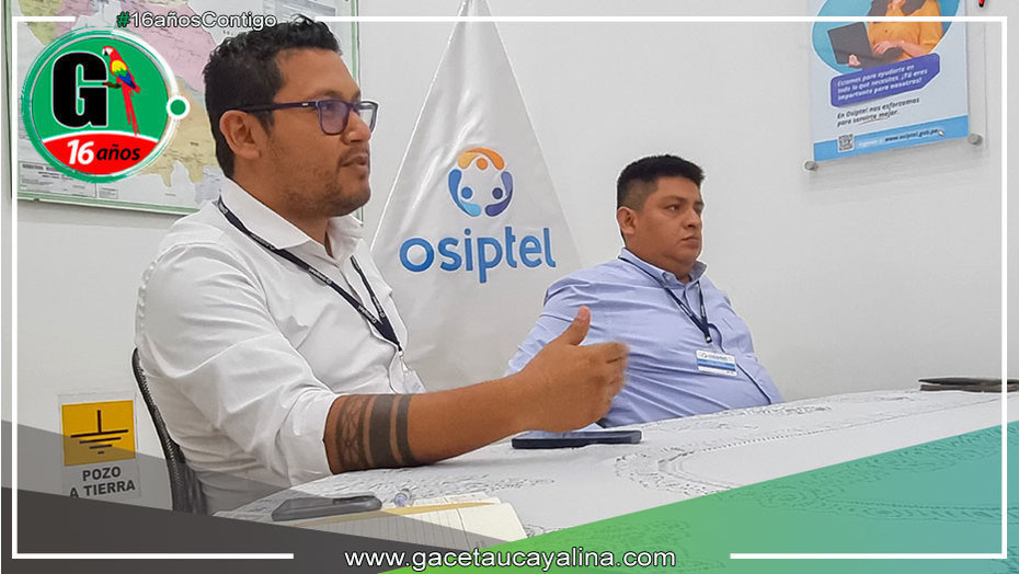 Abog. John Harold Salcedo Ríos lidera gestiones ante OSIPTEL para resolver deficiencias en el distrito