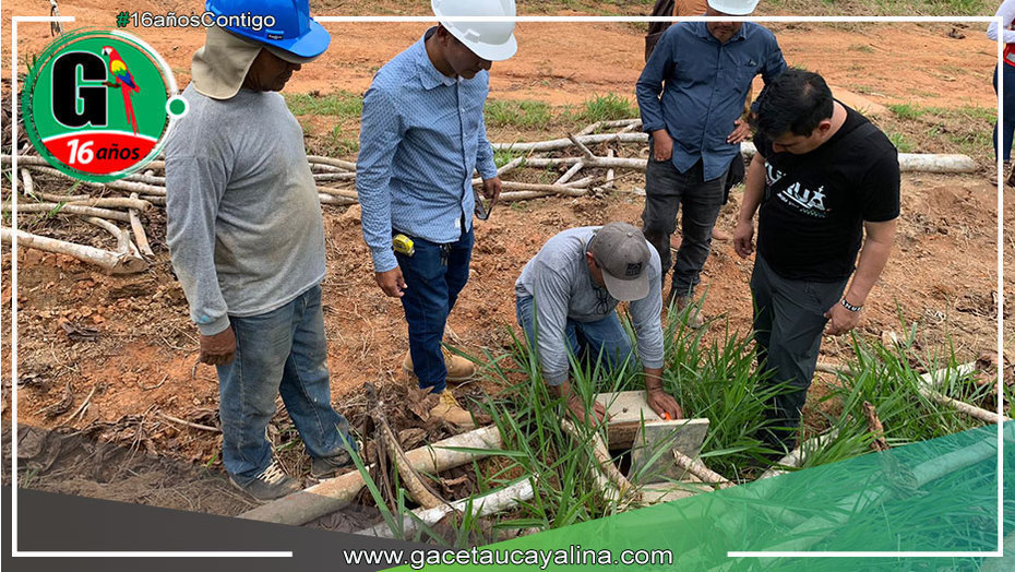 El alcalde de Yurúa supervisa la puesta en marcha del servicio de agua y desagüe en Breu