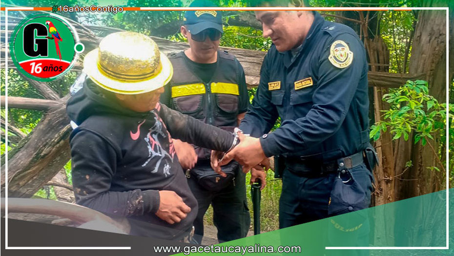 Operativo exitoso: Detenido por requisitoria en construcción abandonada de Manantay