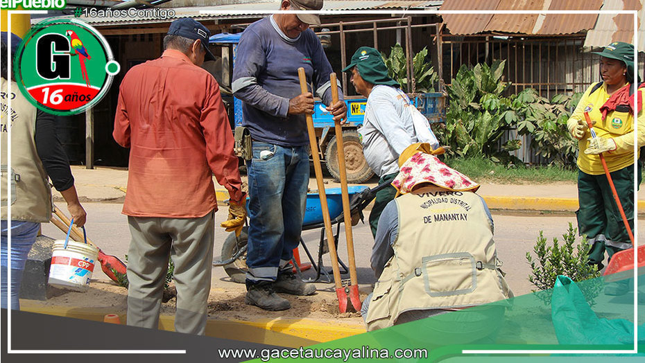 La Municipalidad de Manantay, bajo el Liderazgo de Roger Galán Torres, Transforma su Entorno con una Iniciativa Ecológica