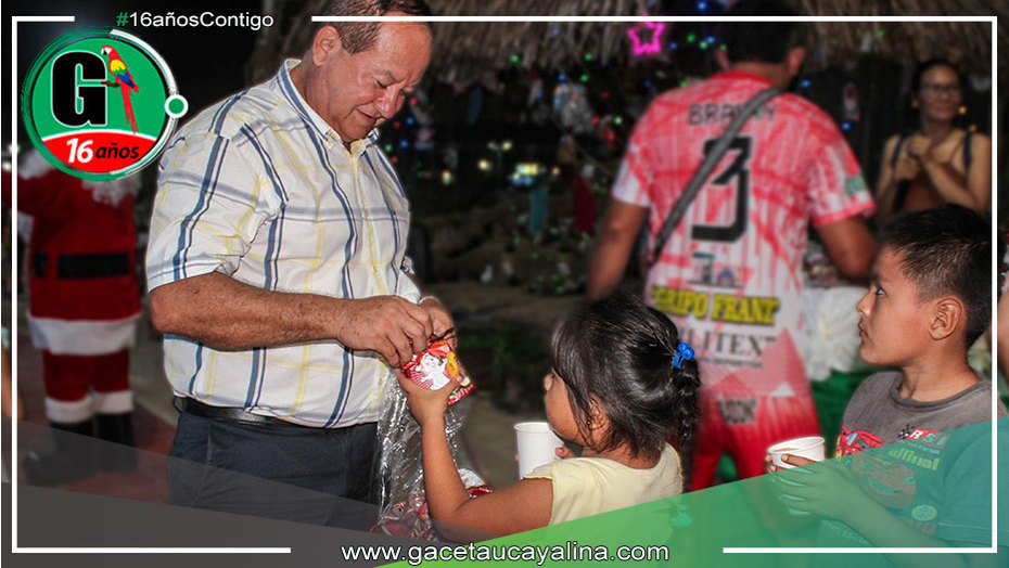La Municipalidad de Atalaya, liderada por el alcalde Francisco de Asis Mendoza de Souza, celebra Bajada de Reyes