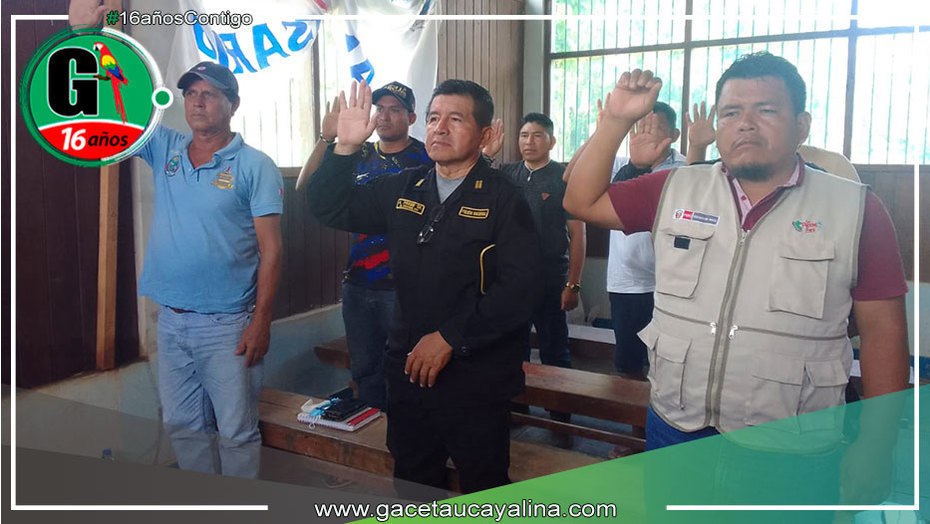 La Municipalidad Distrital lidera la creación del Comité para fortalecer la seguridad en Yurúa