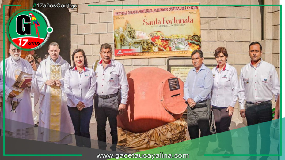 Moquegua apertura la tradicional Tinaja de los deseos en decoro a la mártir Santa Fortunata 