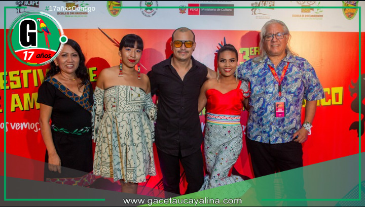 Clausura del III Festival de Cine Amazónico en Pucallpa.