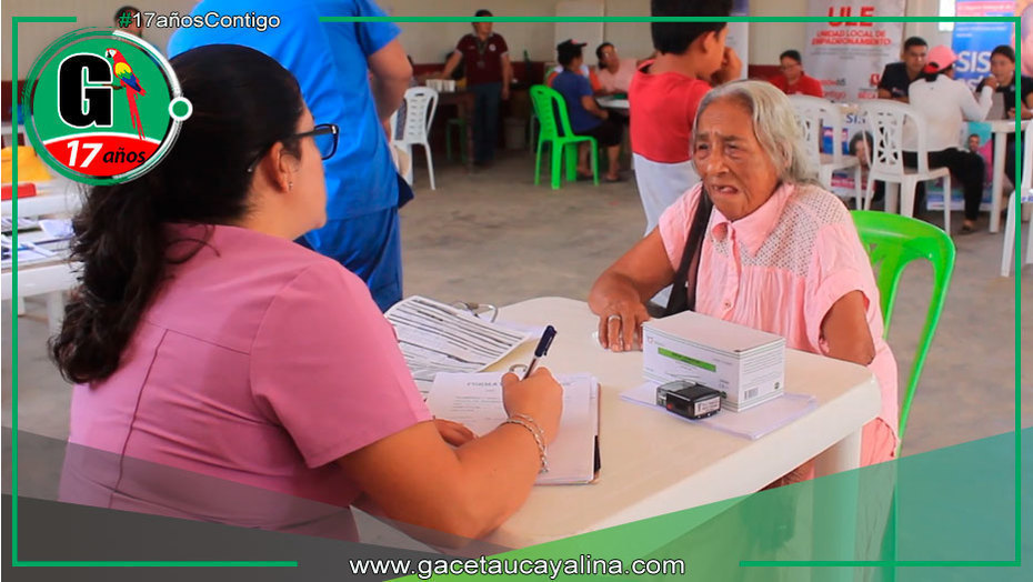Exitosa campaña médica beneficia a adultos mayores en Coronel Portillo