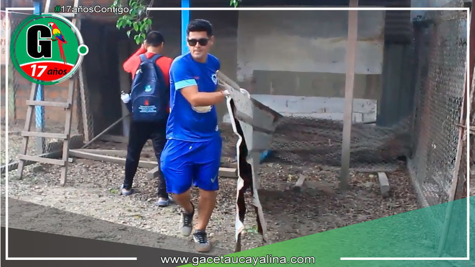 Centro Canino Municipal se somete a jornada de limpieza y mantenimiento