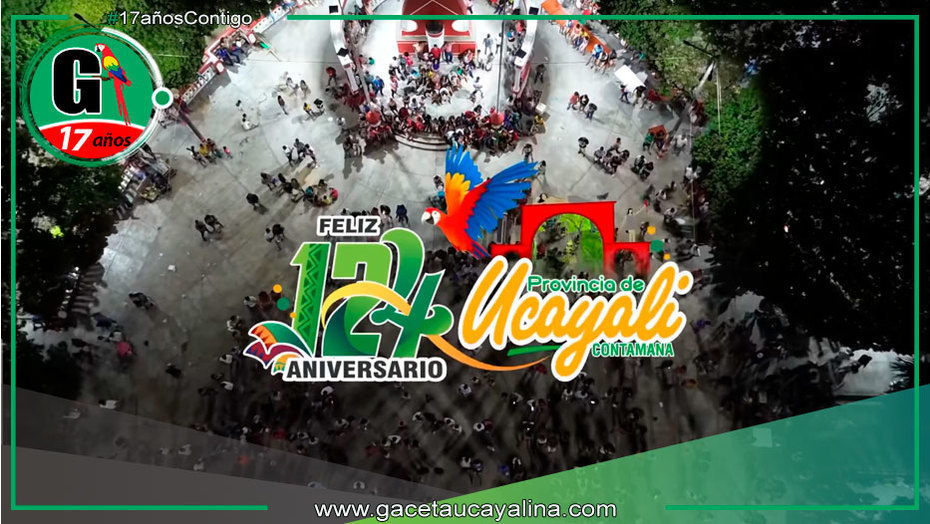 Provincia de Ucayali celebra 124 años con reconocimiento del Congreso