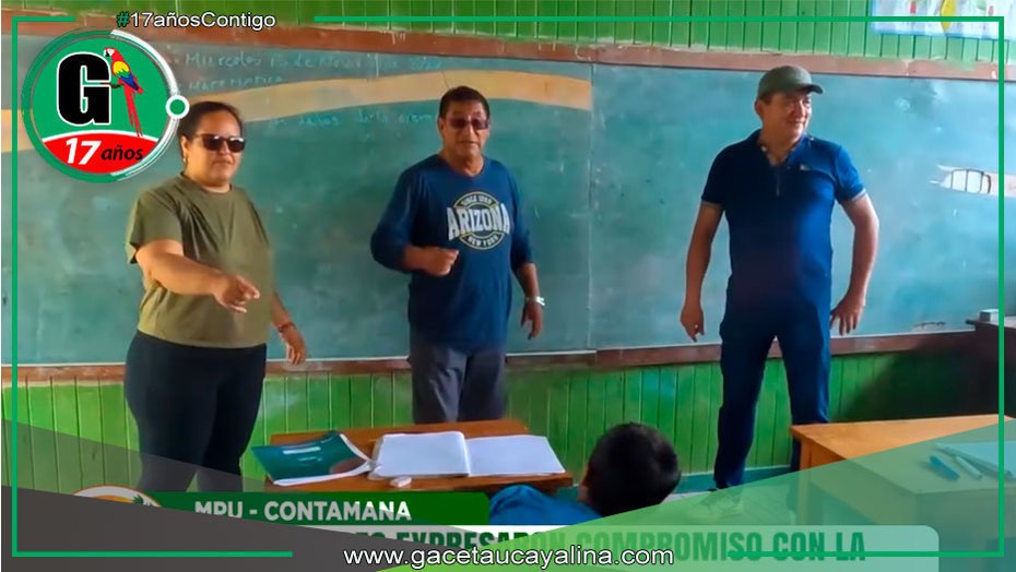 Autoridades evalúan proyectos clave en Charasmana Provincia de Ucayali
