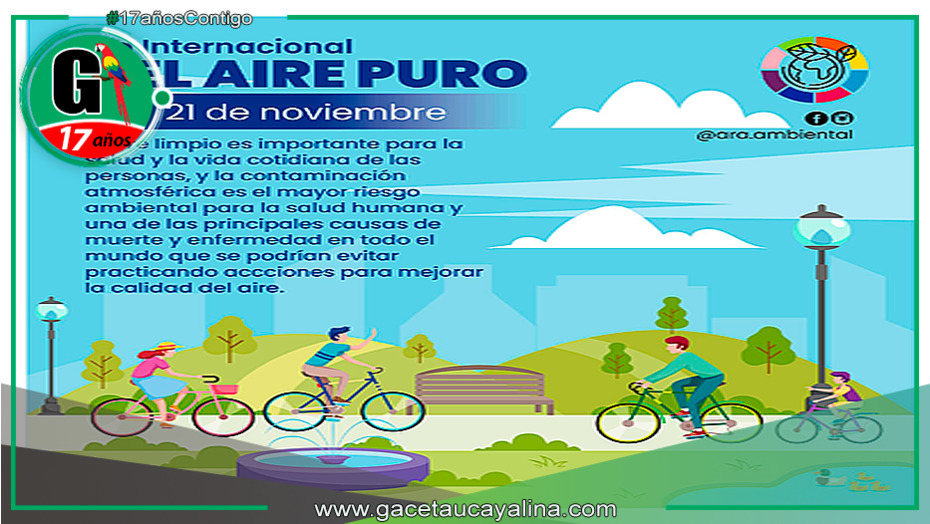Día Internacional del Aire Puro