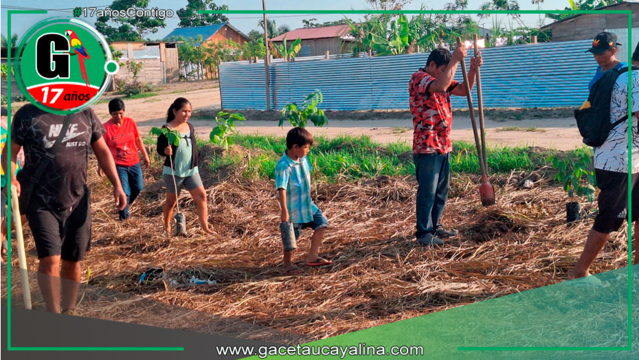  Manantay impulsa reforestación en Amor al Prójimo