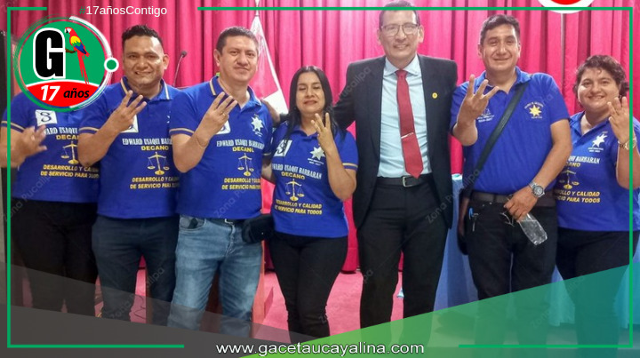Edward Usaqui presenta plan para apoyar a jóvenes abogados.
