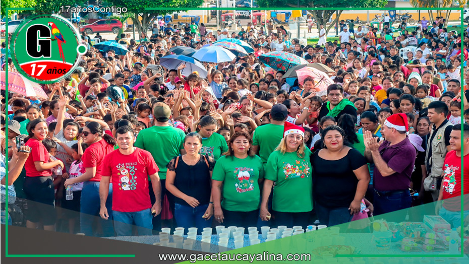 Villa Monte Alegre celebró la unión y gratitud en Navidad