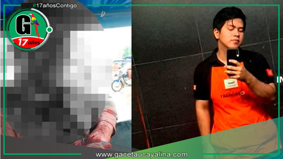 Estudiante de la UNU sufre grave accidente
