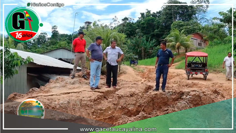Alcalde de Ucayali, Rodolfo Lovo Tello, Impulsa Proyecto Crucial para Mejorar Movilidad en el Barrio