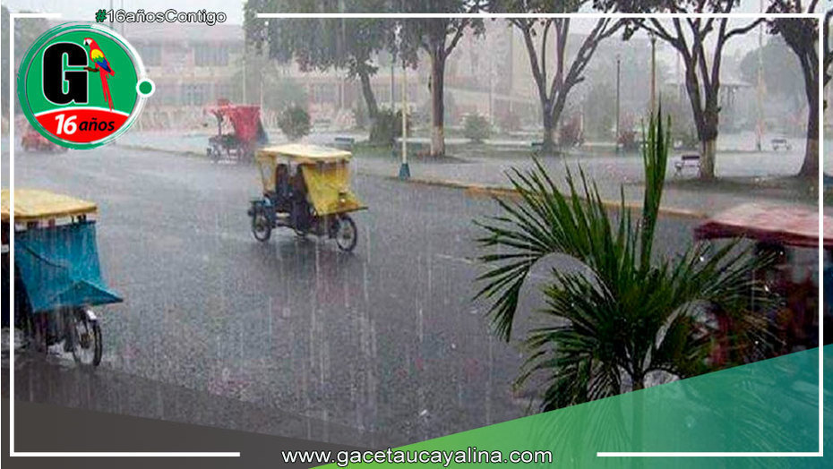 Aviso meteorológico del Senamhi alerta sobre precipitaciones extremas en la región selvática