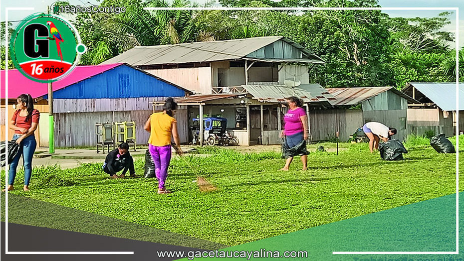"Jornada de limpieza en el campo deportivo del barrio Brasil": Un esfuerzo conjunto por la imagen y el bienestar comunitario
