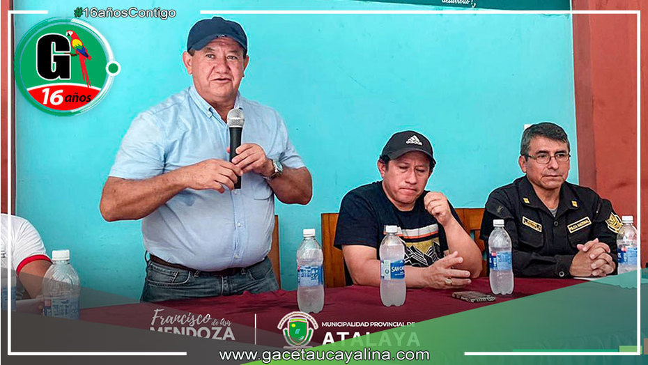 Atalaya se une en un Patrullaje Mixto para combatir la delincuencia común: Estrategia conjunta entre autoridades y comunidad