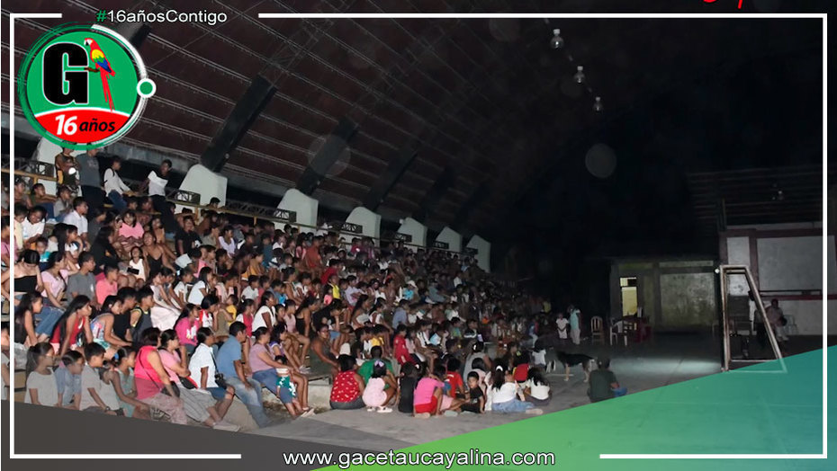 La comunidad de Sepahua disfrutará de películas en "VIERNES DE CINE" a partir del 09 de febrero