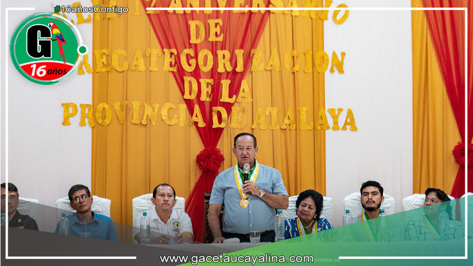 Atalaya conmemoró su XII Aniversario de Recategorización con un emotivo programa de actividades