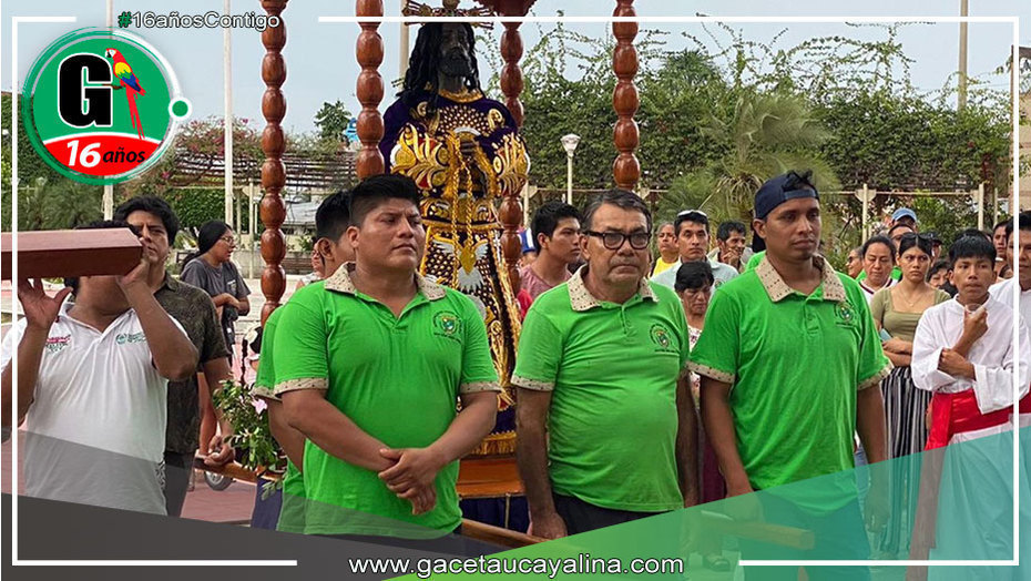 Municipalidad de Atalaya participa activamente en el Vía Crucis, reafirmando su compromiso con la comunidad