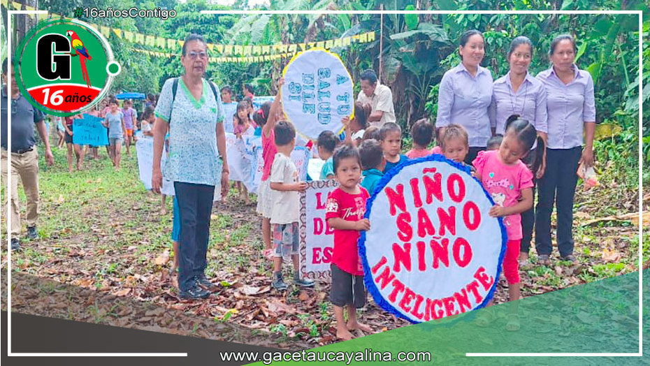 Comunidad educativa se une para promover la salud y el bienestar en Toniromashi