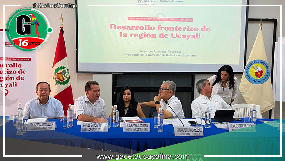 Alcalde de Atalaya destaca en reunión la importancia de infraestructura vial para desarrollo económico y turístico