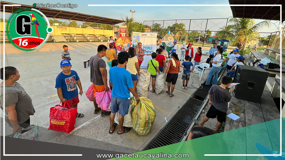 Municipalidad de Coronel Portillo realiza "Reciclatón en el A.H. 2 de Mayo" para promover una cultura ambiental responsable