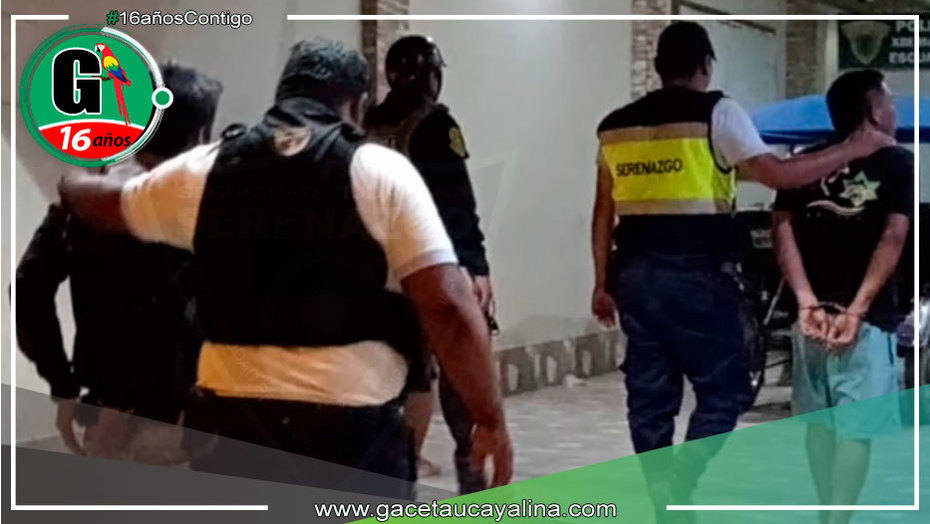 Cuatro Sujetos Implicados en Asalto a Mano Armada Son Reducidos por Serenazgo y PNP