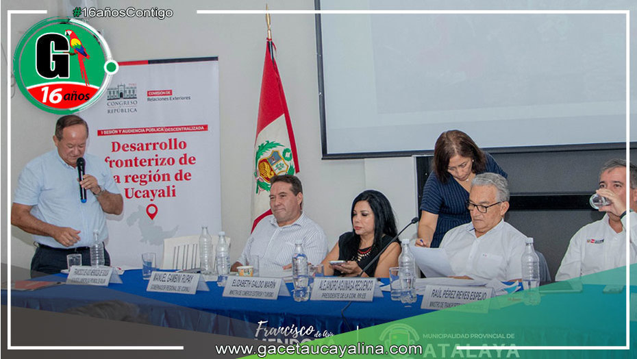 Francisco de Asís Mendoza de Souza lidera participación en Audiencia Pública Descentralizada