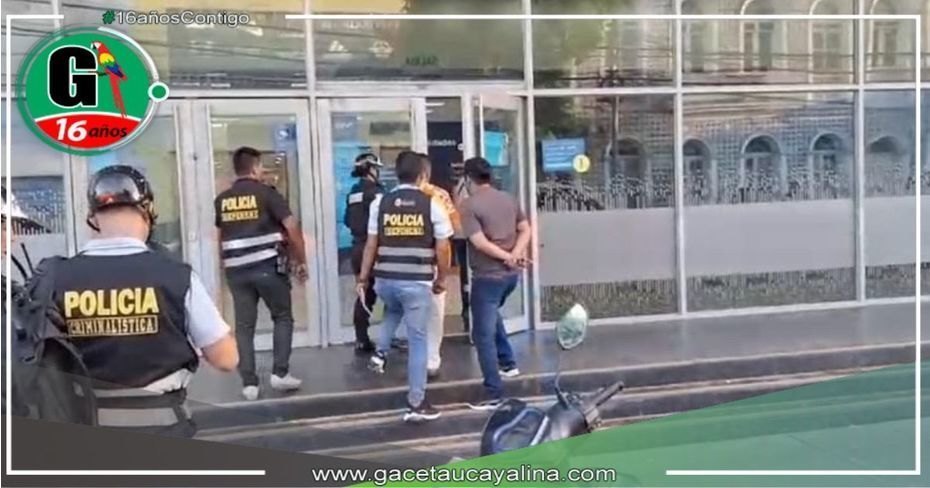 Policías detuvieron asalto al banco Continental en Iquitos 