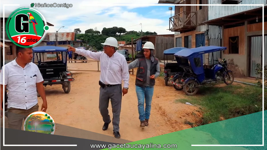 Alcalde Rodolfo Lovo Tello Supervisa Obras Clave en la Provincia de Ucayali