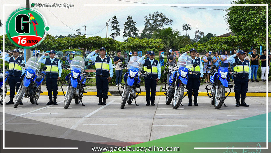 Alcalde John Salcedo Ríos Presidió Ceremonia por el Día del Sereno Municipal en Sepahua