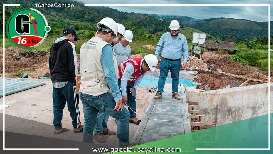 Municipalidad de Atalaya y Ministerio de Transportes supervisan obras en comunidades nativas