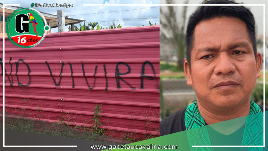 Desconocidos atacan vivienda del líder Shipibo-Konibo, Miguel Guimaraes Vásquez, en Yarinacocha
