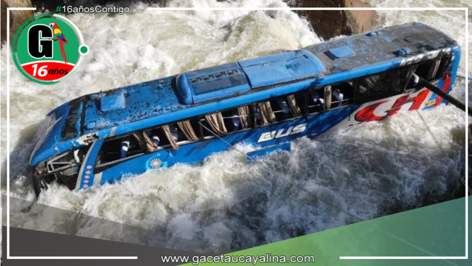 Trágico accidente en Chachapoyas deja 11  heridos y un suboficial de la policía  desaparecido