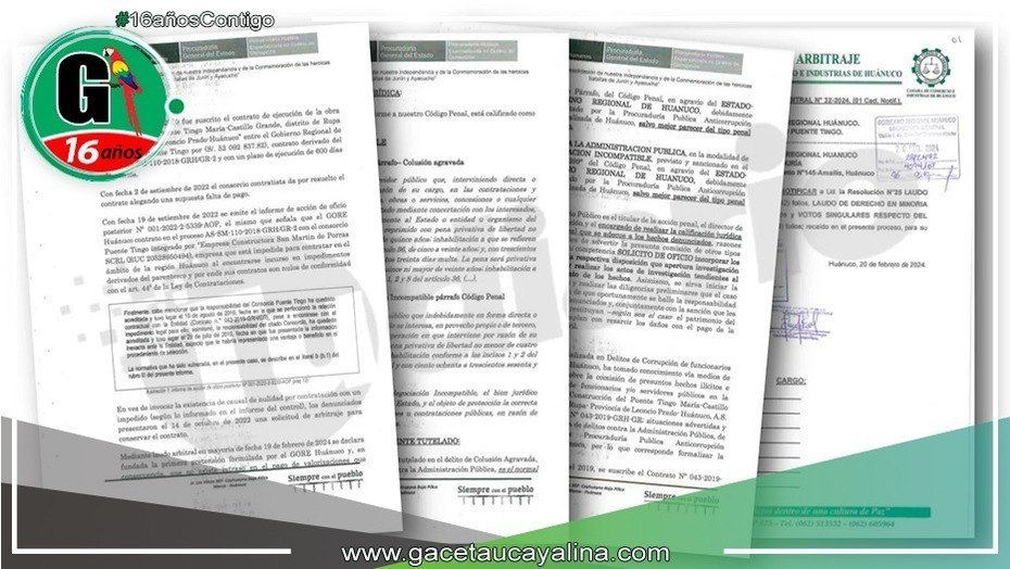 Desafíos y Controversias en el Caso del Puente Tingo María 