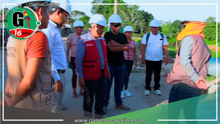Alcalde de Sepahua supervisa avance de obra clave para el distrito