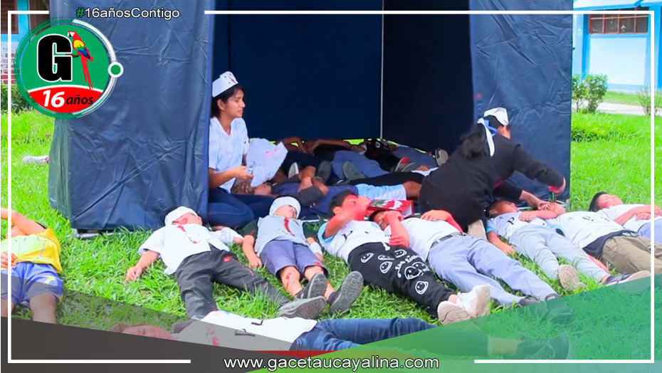 Sepahua se prepara ante desastres naturales con Simulacro Nacional
