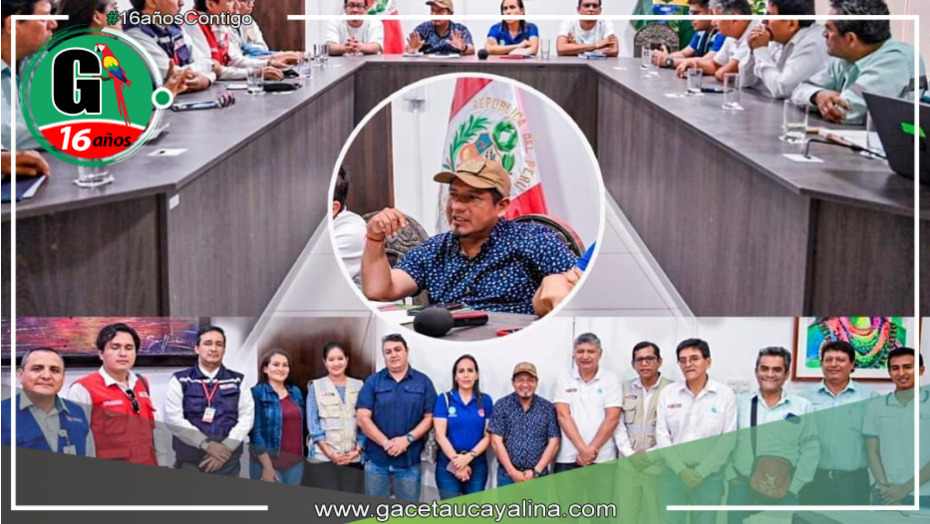 Gobernador René Chávez comprometido con la problemática en el río Nanay