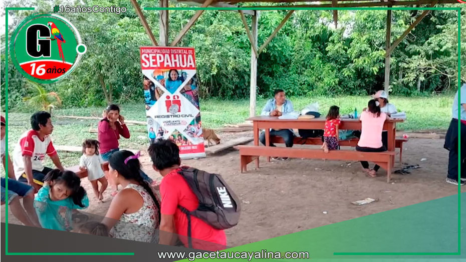 Campaña de identificación en Villa Sepahua beneficia a 265 pobladores