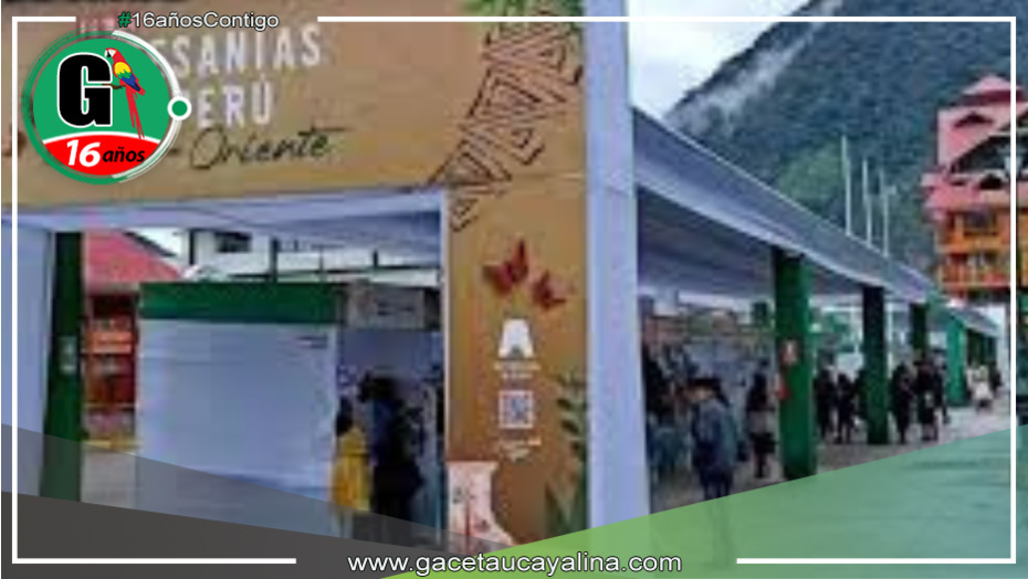 Oxapampa acoge la Feria Artesanías del Perú, promoviendo la reactivación económica 