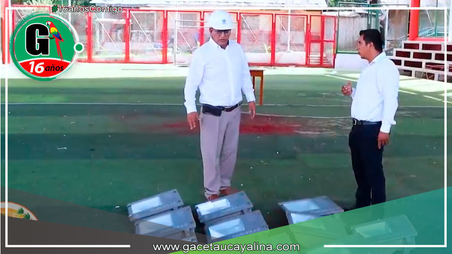 Alcalde Rodolfo Lovo Tello supervisa avances en obras de Ucayali