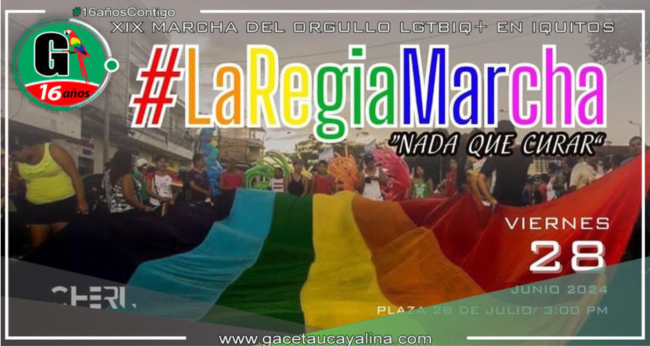 XIX Marcha del orgullo LGTBIQ+Iquitos 