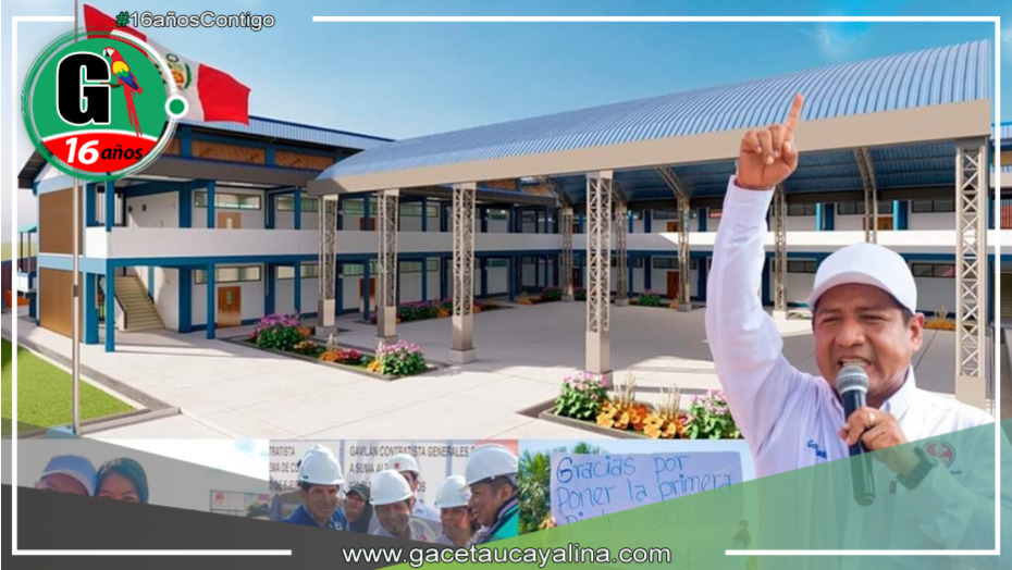 René Chávez impulsa educación en Sinchicuy con millonaria inversión