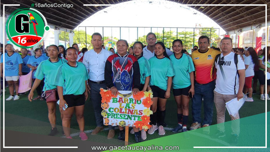 Rodolfo Lovo Tello inaugura el “Campeonato Interbarrios de Fútbol 6 Femenino Copa Municipal 
