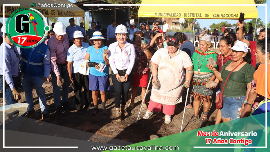 Se devuelve la esperanza al Caserío Cashibococha con inicio de construcción del local comunal multiusos 