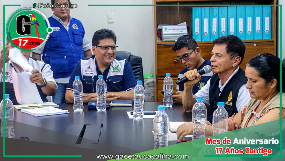 El alcalde Iván Mendoza Jaramillo lidera sesión del COPROSEC en Padre Abad