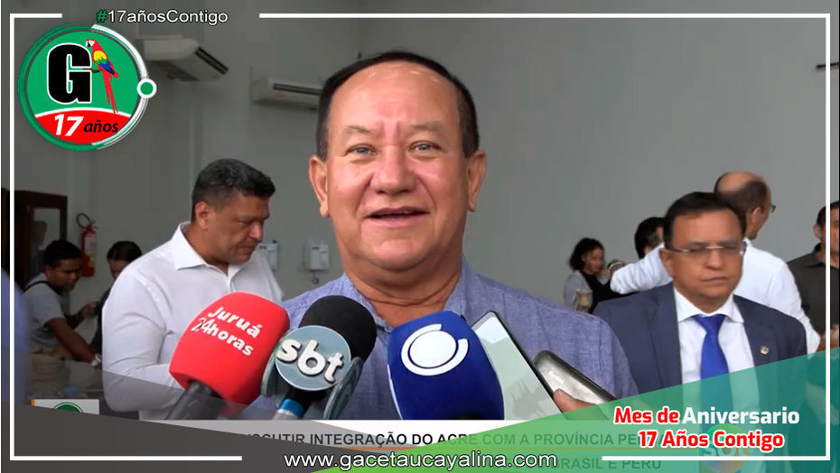 Alcalde de Atalaya destaca beneficios de la integración comercial con Brasil